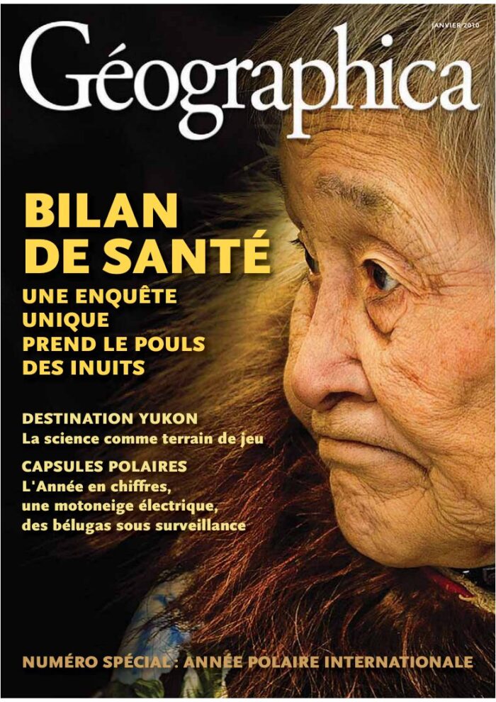 Couverture Géographica — Le Pouls des Inuits