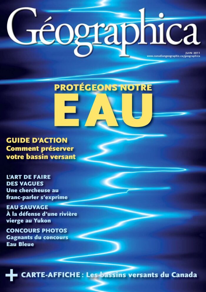 Couverture Géographica — Eau Sauvage
