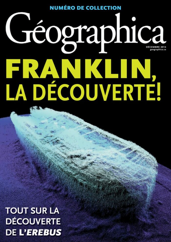 Couverture Géographica — Franklin, la Découverte!