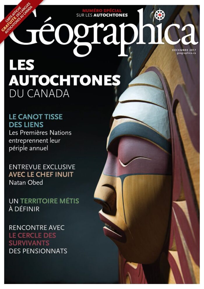 Couverture Géographica — Les Autochtones du Canada