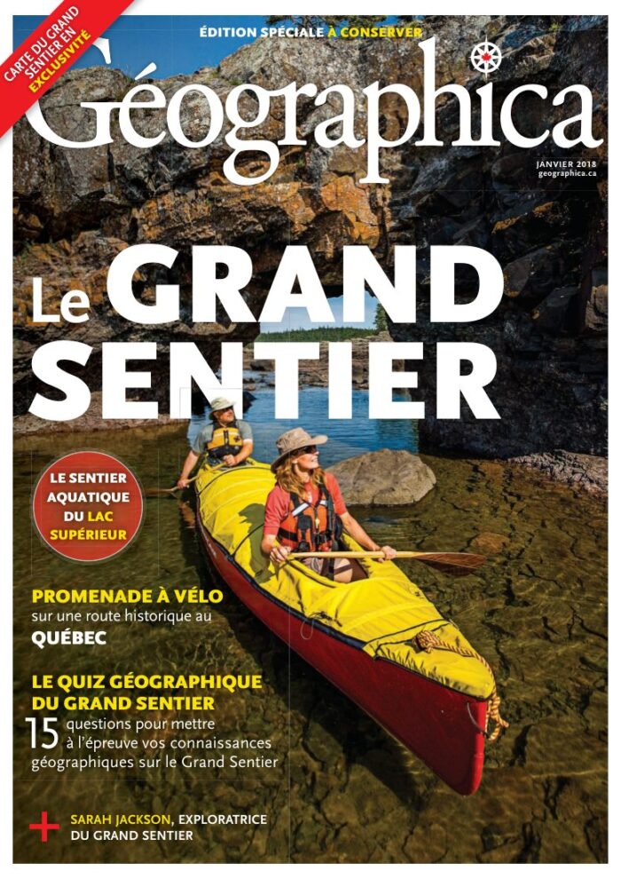 Couverture Géographica — Le Grand Sentier